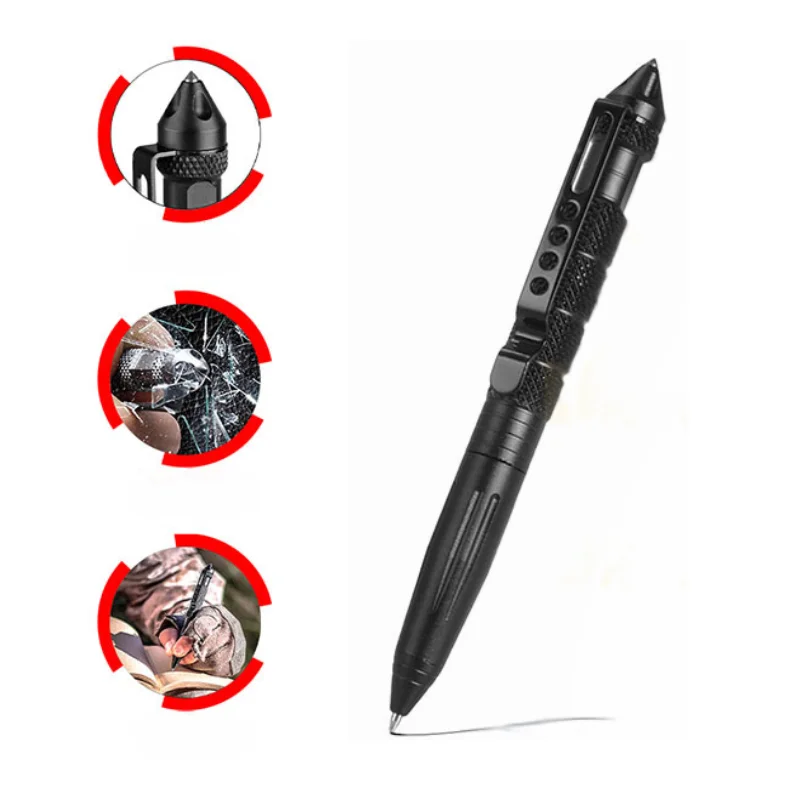 Pen Tactical Glass - Многофункциональная тактическая ручка для самообороны, инструмент