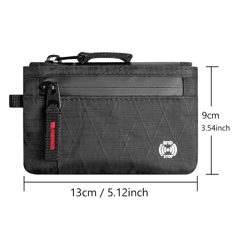 Edc Carry Accessories - Ультратонкий RFID-кошелек с защитой от кражи,