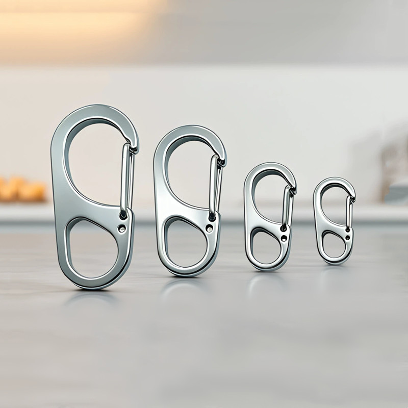 Carabiner Keychain - Набор из 5 мини-карабинов D3S из