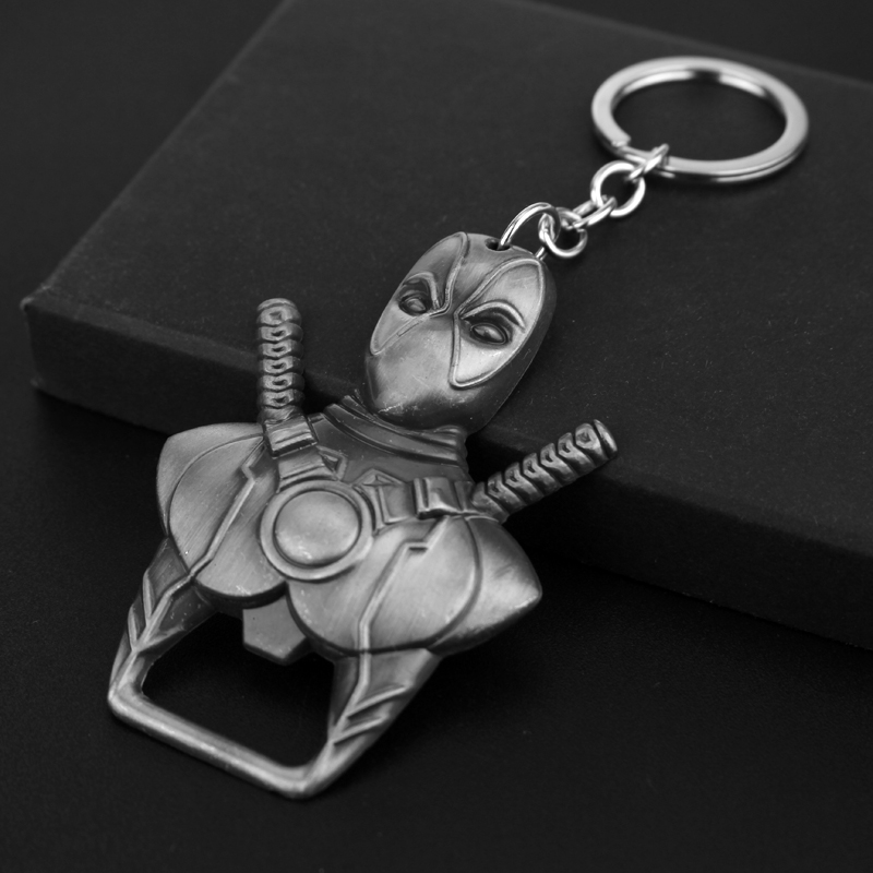 Carabiner Keychain - Брелок Дэдпул: модный персонализированный брелок-открывалка для
