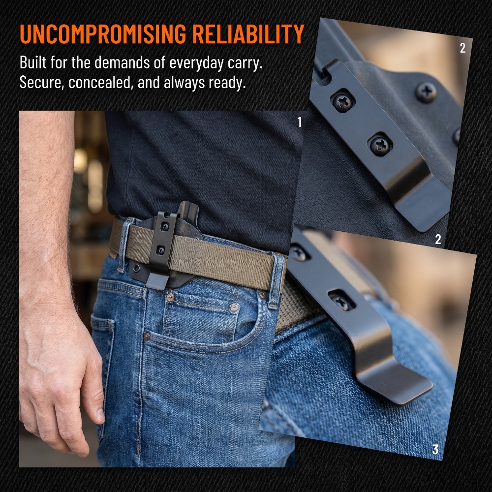Edc Carry Accessories - Набор металлических клипс-креплений для карманов и