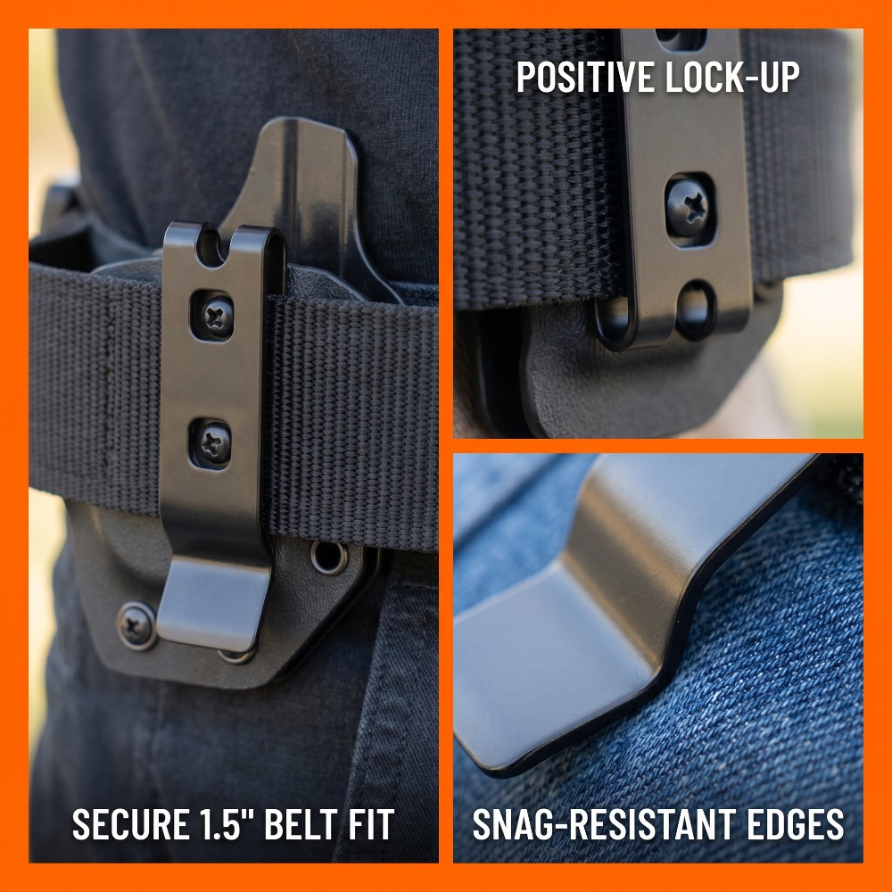 Edc Carry Accessories - Набор металлических клипс-креплений для карманов и