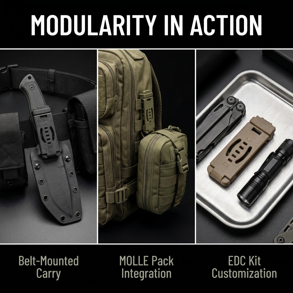 Клипса для крепления ножен Kyd – обзор и цена Edc Carry Accessories