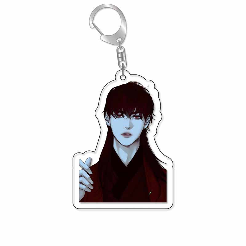 Горячий комикс Q версия акрило – обзор и цена Carabiner Keychain