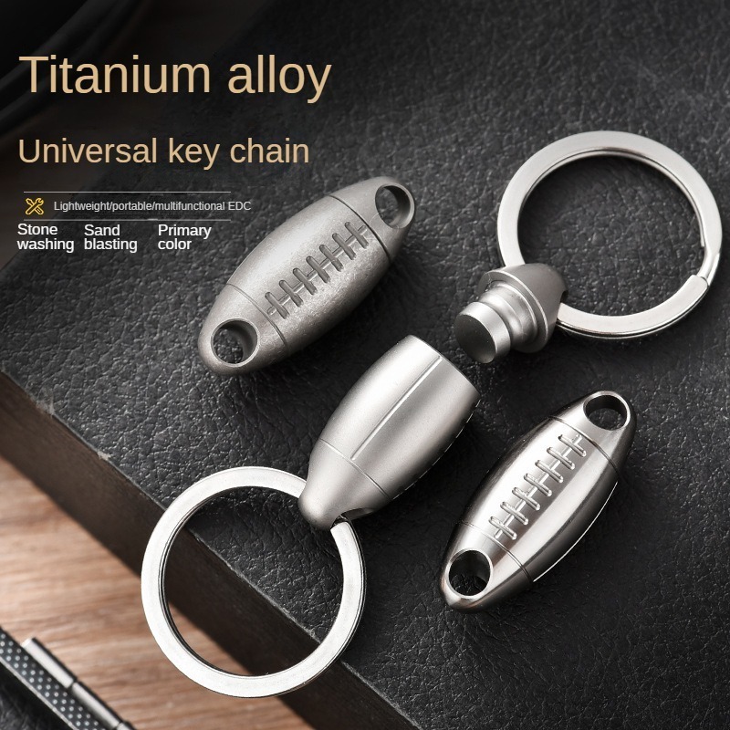 Титановый брелок в форме мяча  – обзор и цена Edc Carry Accessories