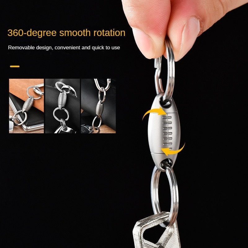 Титановый брелок в форме мяча  – обзор и цена Edc Carry Accessories
